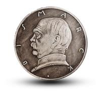 Monete tedesche seconda guerra, collezione moneta antica tedesca, monete antiche europee per collezionisti, moneta argento Germania, regali vintage - Bismarck