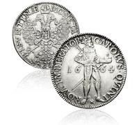 Monete tedesche seconda guerra, Moneta antica Germania, moneta argento antica da collezione, collezionisti monete oro antiche italiane europee, regali vintage (1664 Charles V)