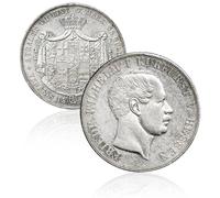 Monete tedesche seconda guerra, Moneta antica Germania, moneta argento antica da collezione, collezionisti monete oro antiche italiane europee, regali vintage (1855 Friedrich Wilhelm I)