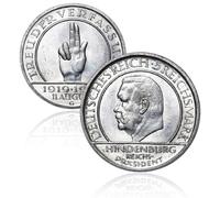 Monete tedesche seconda guerra, Moneta antica Germania, moneta argento antica da collezione, collezionisti monete oro antiche italiane europee, regali vintage (1929 Hindenburg 5RM)