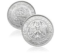 Monete tedesche seconda guerra, Moneta antica Germania, moneta argento antica da collezione, collezionisti monete oro antiche italiane europee, regali vintage (1928 G Roble 5RM)