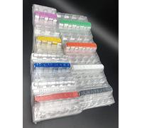 Monetic - Set di 200 custodie per monete (8 x 25 custodie)