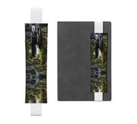 Monet's Garden, portapenne in pelle, segnalibro regolabile, perfetto come regalo di Natale o per il rientro a scuola