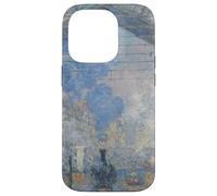 Monet's La Gare Saint-Lazare Custodia per iPhone 14 Pro