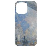 Monet's La Gare Saint-Lazare Custodia per iPhone 15 Pro Max