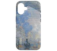 Monet's La Gare Saint-Lazare Custodia per iPhone 16