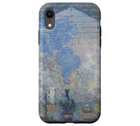 Monet's La Gare Saint-Lazare Custodia per iPhone XR