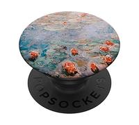 Monet's Water Lilies Modern Art Famous Painting Cover PopSockets PopGrip Intercambiabile