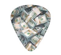 Money American Bill Dollar Plettro per chitarra Plettri per chitarra di lusso con diverse dimensioni contengono calibri sottili, medi e spessi per chitarra acustica ed elettrica