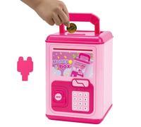 Money Bank Kids, Electronic Coin Saver, Musical Saving Toy, Colorful Polymer Design, 5,12 x 5,12 x 7,48 pollici, Portable Size, ideale per bambini da 5 a 10, travel, campeggio, casa e scuola