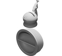 Money Box Storage Container - Secure Personal Banking Safe - Compact Design