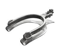 Money Clip, Spur Shape Wallet Clips, Slim Credit Card Holder, Cowboy-Inspired Decoration, Compact Organizer, Ideal for Men, Home, Dorm, Everyday Use 2.76x1.57x0.79 inch, argento, Se référer au