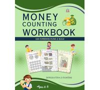 Money Counting Workbook Color Edition: Counting book for kids to learn counting coins and dollar