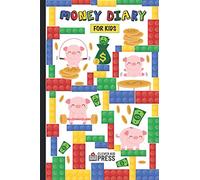 Money Diary for Kids: Kids Allowance Ledger to Teach Children The Value Of Budgeting -Money Tracker for Kids- Colorful