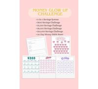 Money Glow Up Challenge: $500 $1000 $5000 $10000 Savings Challenges plus FREE 30-day money reset