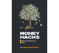 Money Hacks Business Order Tracker Log Book: All-in-One Planner for Order Management, Customer Details, and Shipping Tracking | Perfect for Small Businesses, Entrepreneurs, and E-commerce Sellers