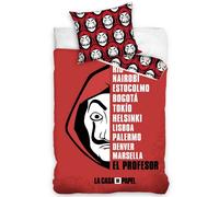 Money HeistLa Casa De Papel Cotone Set Copripiumino (AG1707)