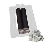Money Maker Magic Trick, Magician Money Printing Machine, Portable Magics Prop to Teens for Stage Performances, Family Gatherings, Talent Shows, and Holiday Events, Transparent