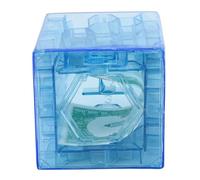 Money Maze Box per contanti Funny Maze Box Money Blue traslucido per contanti Gift Bank Play giocattoli per bambini regali per adulti