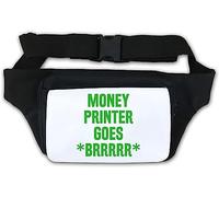 Money Printer Goes BRRRRR End The Fed Marsupio Bianco