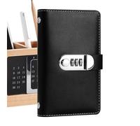 Money Saving Binder - PU Leather Lockable A6 | 100 buste di risparmio Challenge Book | Cash Organizer With Envelopes For Budget Bill Tracking Kids Adults Home Office Travel