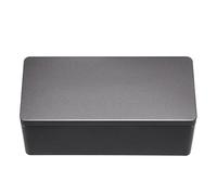 Money Saving Box Organizer | Metal Cash Box | Security Organizer Rectangular With Lid For Currency Bills Jewelry Keys Tickets Home Office Daily Travel Business