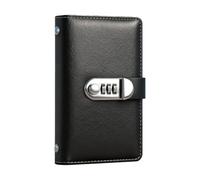 Money Saving Challenge Binder - 100 Card Slots Lock Budget Tool | Savings Challenges Book With Envelopes for Family Friends Children Christmas New Year Easter Home Indoor