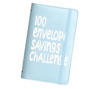 Money Saving Challenge - Set di 100 buste di carta 11 x 17,8 x 2 cm, raccoglitore per budget, organizer per risparmio, pianificatore di buste per contanti, sistema di gestione finanziaria per adulti