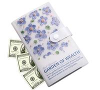 Money Saving Envelope Challenge Book - Financial Organizer for Budgeting | Sturdy Binder with Individual Cash Envelopes, Ideal for Expense Tracking, Goal Setting, and Family Savings Plans