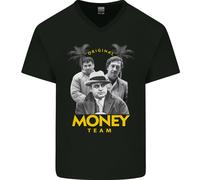 Money Team Pablo Escobar El Chapo Al Capone Maglietta In Cotone A V Da Uomo