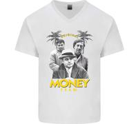 Money Team Pablo Escobar El Chapo Al Capone Maglietta In Cotone A V Da Uomo