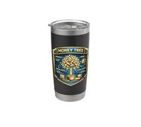 Money Tree Financial Freedom Side Hustle Finanza passiva Bicchiere termico in acciaio inox doppia parete