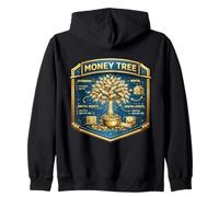 Money Tree Financial Freedom Side Hustle Finanza passiva Felpa con Cappuccio