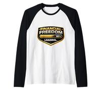Money Tree Financial Freedom Side Hustle Finanza passiva Maglia con Maniche Raglan