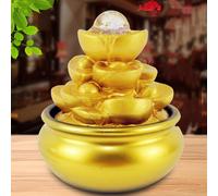 Money Tree Statue Lucky Tree Bonsai Style Feng Shui Ornament Decor EU Plug