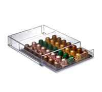 Mongardi 2077C00 - Cassetto portacapsule, 2 Griglie, Trasparente, 31 x 24.5 x 5.5 cm