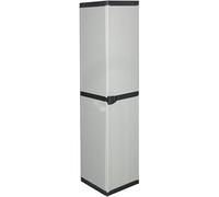 Armadio Modulare in Resina a 4 Piani e 1 Anta Mongardi 34X39,5X168CM - 7813C04