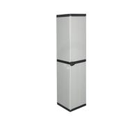 Mongardi 7813C04 - Armadio Modulare, 1 Anta, Grigio, 34 x 39.5 x 168 cm