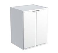Mongardi Coprilavatrice Plastica con Ante cm 68,5x64,5x88h - MON7827C98