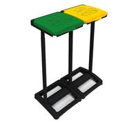 ALTRI - Portasacco Per Raccolta Differenziata A 2 Scomparti, Da 63x36x81 Cm Multicolore - SPEDIZIONE GRATUITA