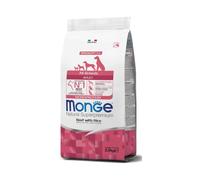 Monge Natural Adult Manzo e Riso: 12 kg