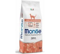 Monge - Cibo per Gatto - Adult Monoprotein Salmone - 10 Kg - 1 sacco