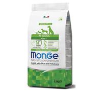 Monge Dog Natural Superpremium All Breeds Adult Coniglio Riso e Patate 2.5kg