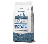 MONGE SPECIALITY LINE PUPPY & JUNIOR ALL BREEDS TROTA, RISO & PATATE 2,5 KG.