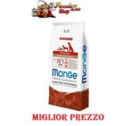 Monge All breeds Adult 12kg agnello e riso cibo secco, crocchette per cani