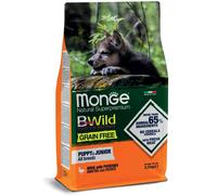 MONGE CANE CROCCHETTA BWILD GRAIN FREE ALL BREEDS PUPPY ANATRA E PATATE 2,5 KG