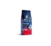 MONGE BWILD DOG LOW GRAIN PUPPY & JUNIOR CERVO 12 KG.
