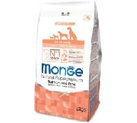 MONGE SPECIALITY LINE PUPPY & JUNIOR ALL BREEDS SALMONE & RISO 800 GR.