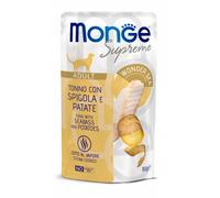 Monge Supreme Pezzetti Di Tonno Con Spigola E Patate Per Gatti