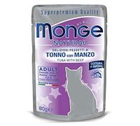 Monge Natural Superpremium Cotti A Vapore Tonno E Manzo Cibo